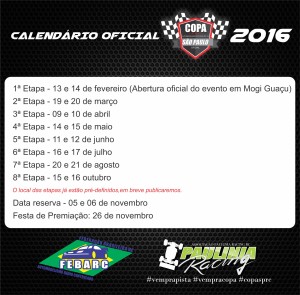 calendario 2016